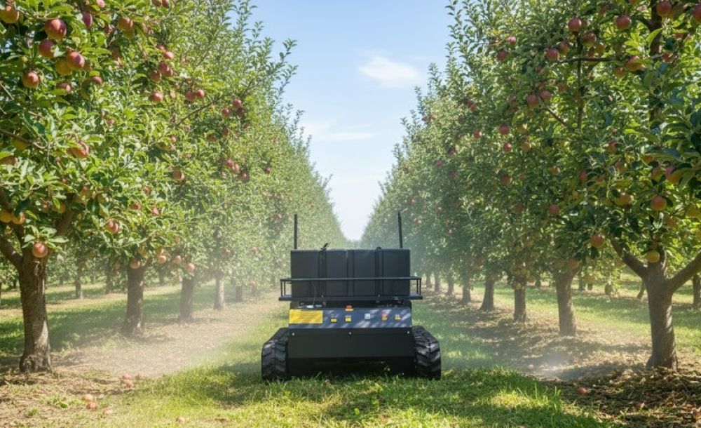 Tenk Robot Kosilica Sa Atomizerom Od 200 Litara - Prskalica Za Voće u Voćnjaku