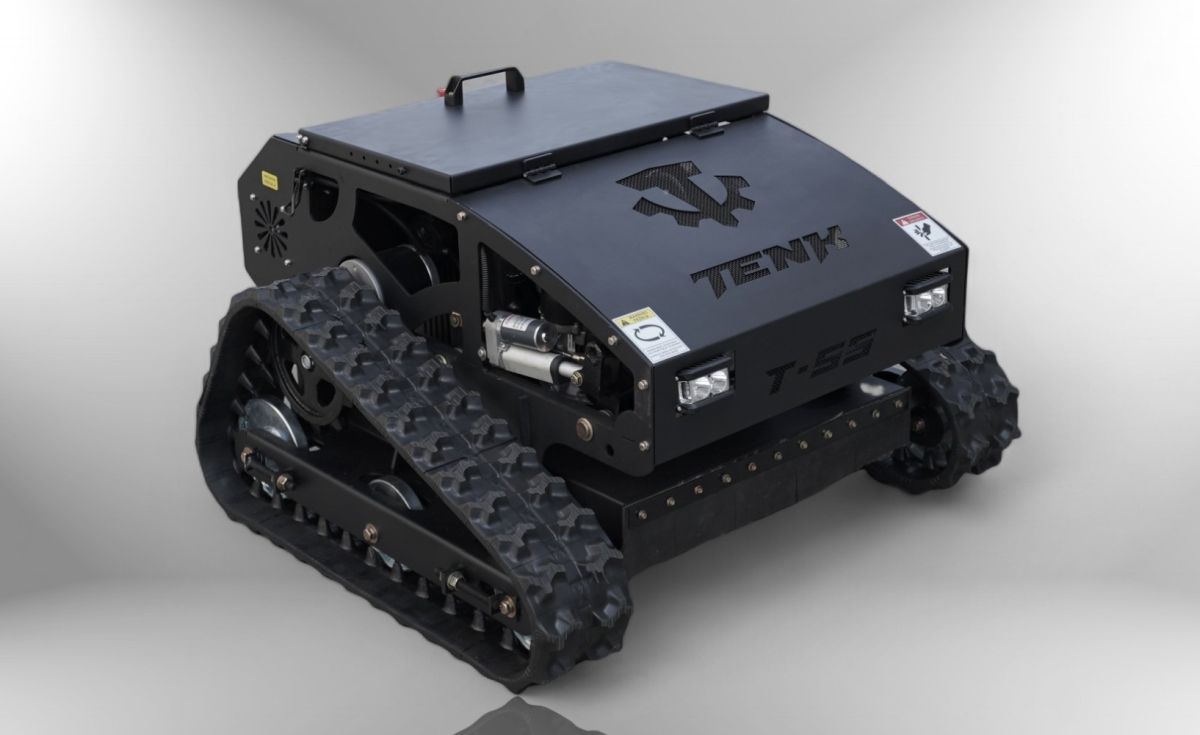 Hibridna Robot Kosilica Tenk T-55