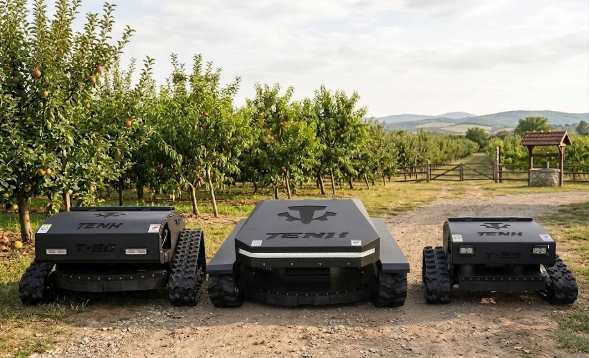 Tenk Robot Kosilice u Voćnjaku