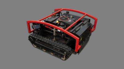 TG-80 kosilica na daljinsko upravljanje – prednji levi pogled 3/4